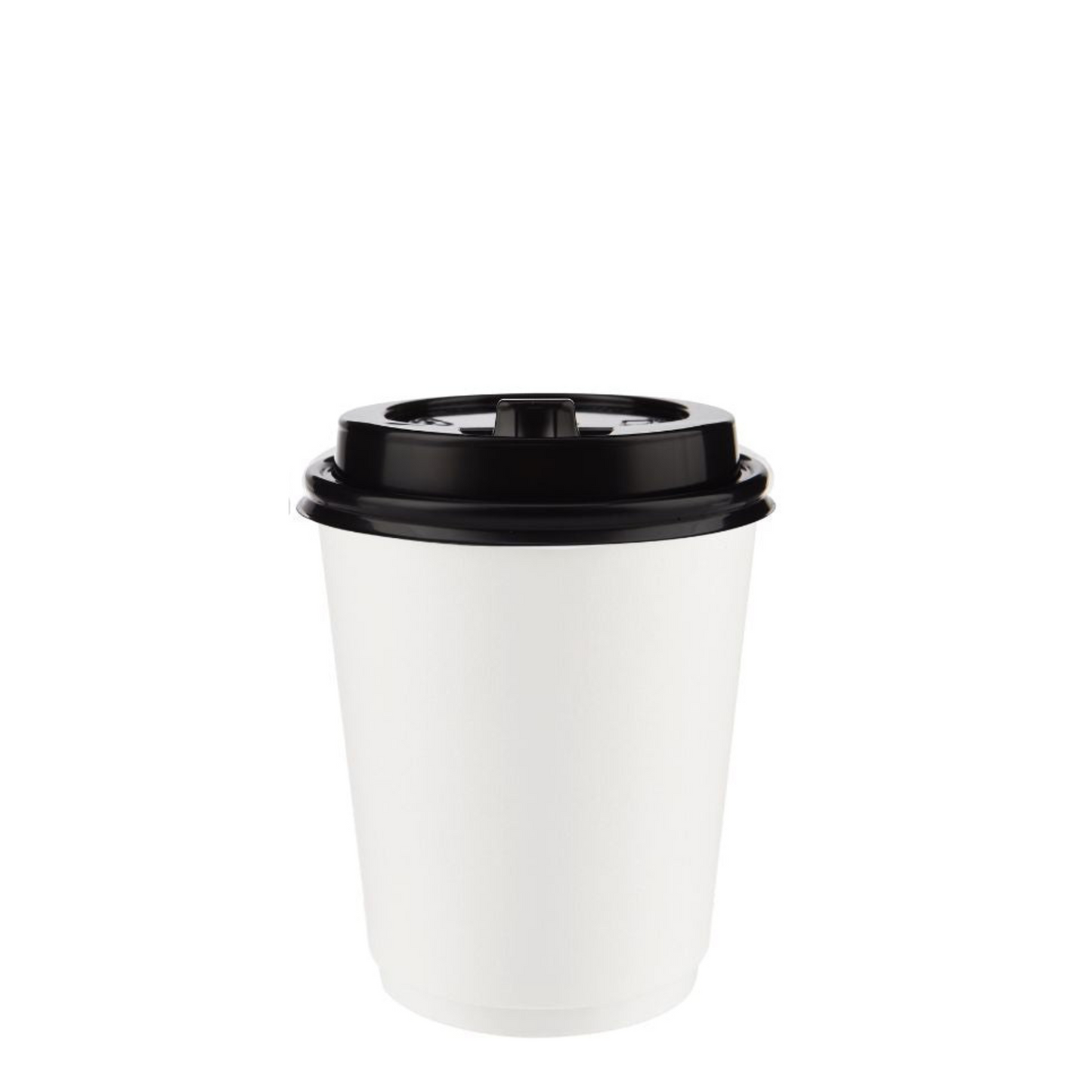 Coffee To Go Becher Kaffeebecher weiß - 7oz 180ml mit Deckel - 1000 Stück