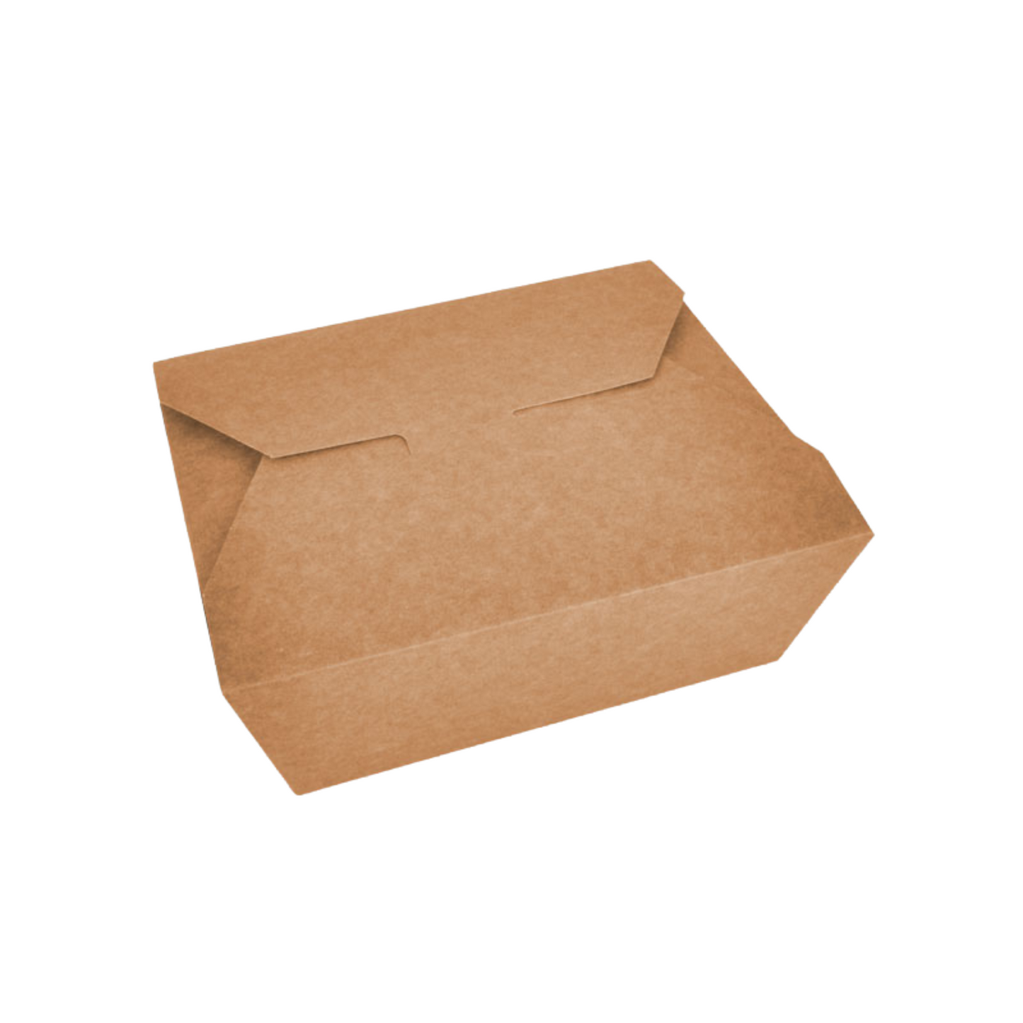 Bio-Foodcase - kompostierbare Snackbox mit Faltdeckel 110x90x65mm - 200 Stück