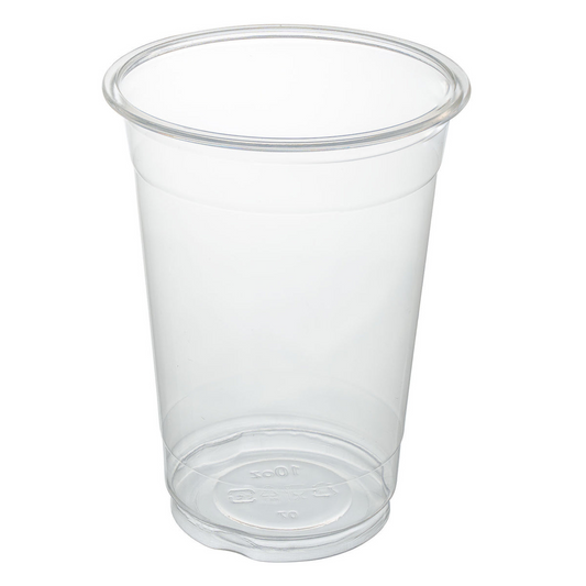 Plastikbecher 0,5l transparent klar PP Einweg-Bierbecher - 800 Stück