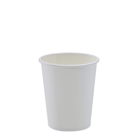 Coffee To Go Becher Kaffeebecher weiß - 8oz, 200ml - 2000 Stück