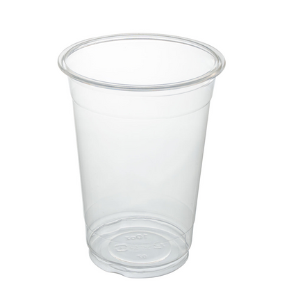 Plastikbecher 0,4l transparent klar PP Einweg-Bierbecher - 800 Stück